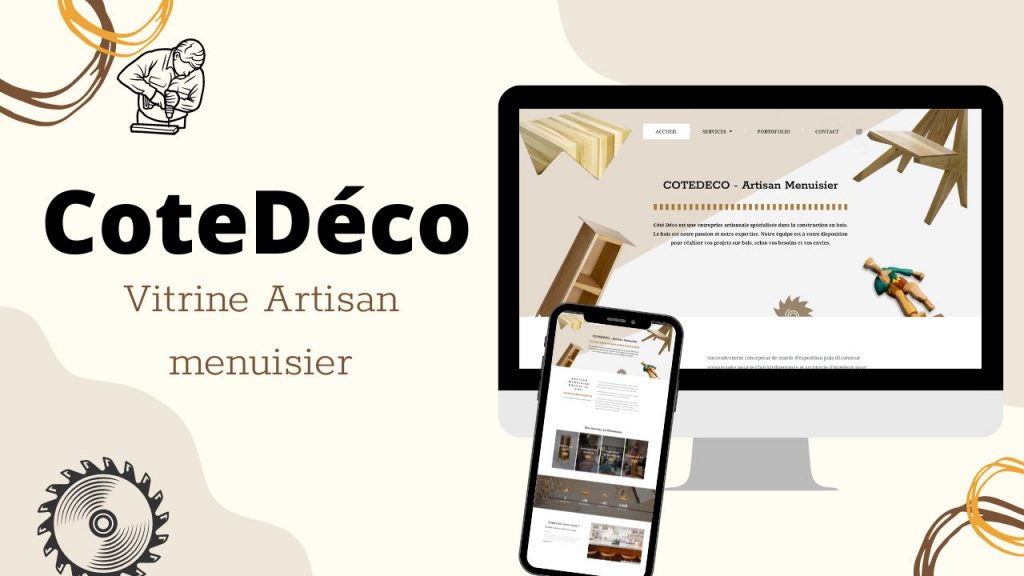 CotéDeco - Création de site vitrine